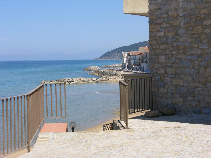 Terrasse zum Strand